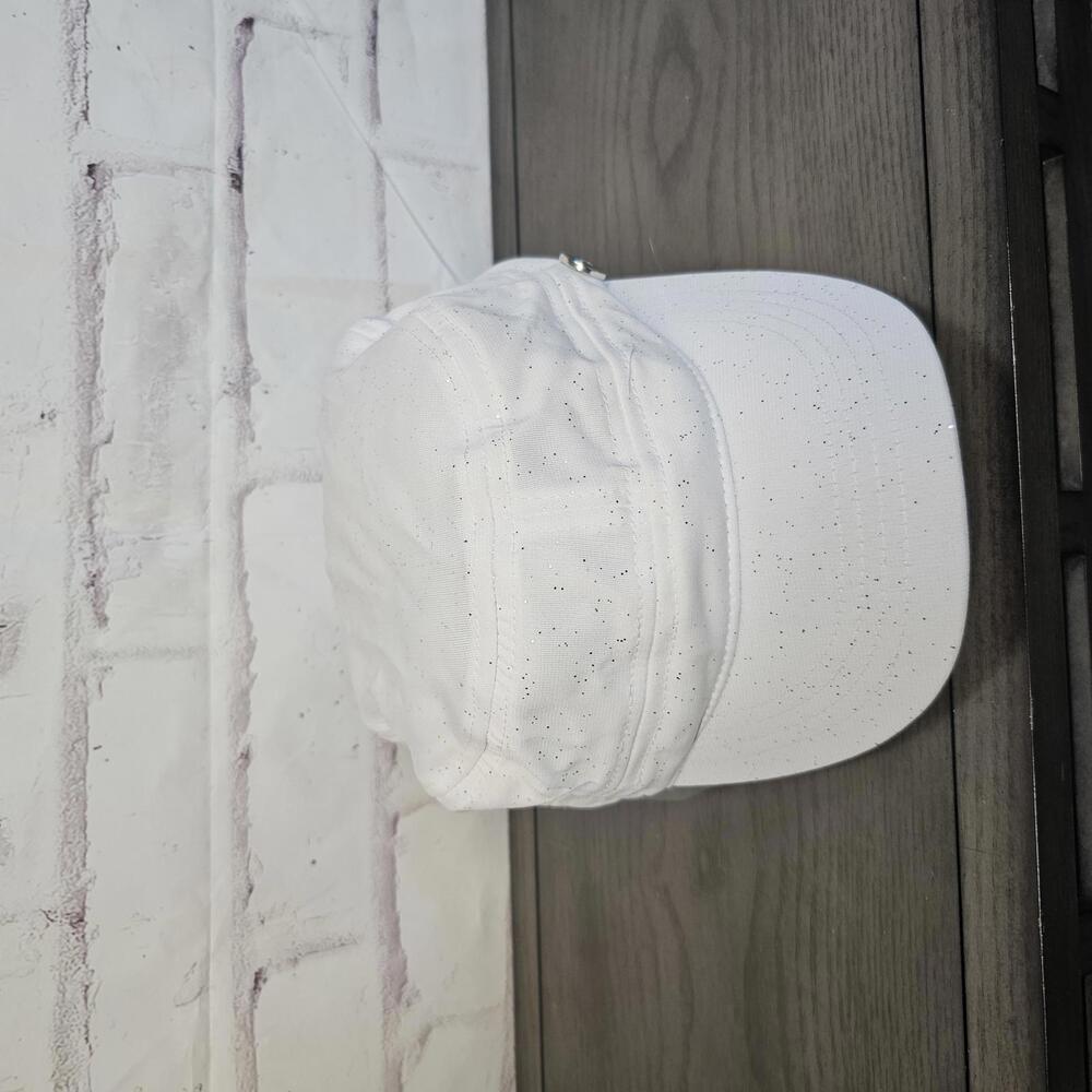 Magnolia and Vine White Sparkle Snap Cap
